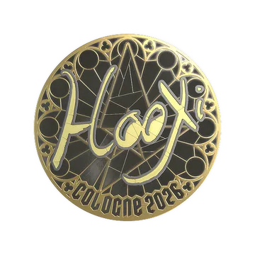 Sticker | HooXi (Gold) | Cologne 2026