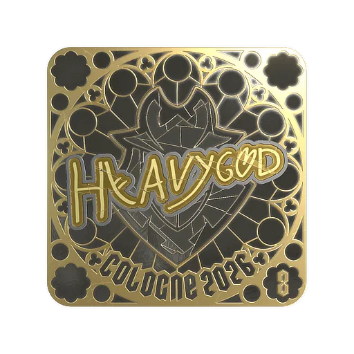 Sticker | Heavygod (Gold, Ranked) | Cologne 2026