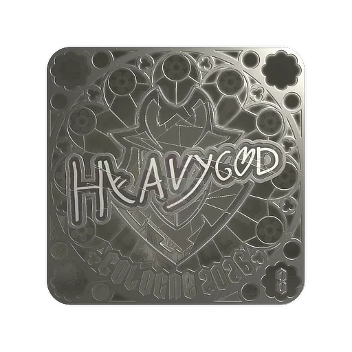 Наклейка | Heavygod (металлическая, итоговая) | Кёльн-2026