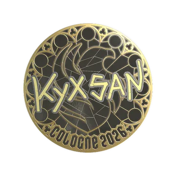 Sticker | kyxsan (Gold) | Cologne 2026