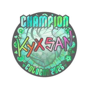 Sticker | kyxsan (Holo, Champion) | Cologne 2026