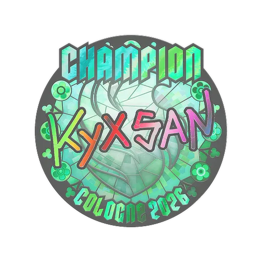 Sticker | kyxsan (Holo, Champion) | Cologne 2026