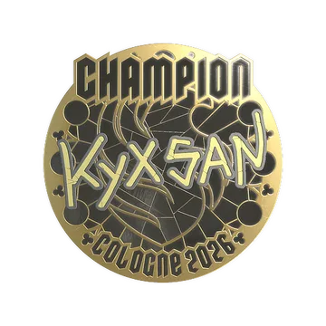 Sticker | kyxsan (Gold, Champion) | Cologne 2026