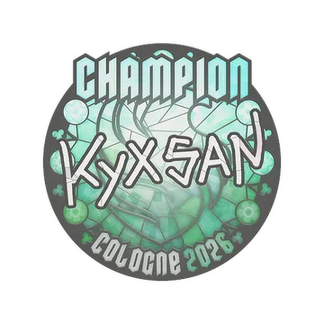 Sticker | kyxsan (Champion) | Cologne 2026
