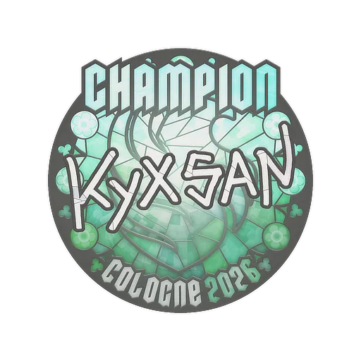 Наклейка | kyxsan (чемпион) | Кёльн-2026