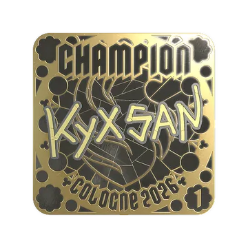Sticker | kyxsan (Gold, Ranked) | Cologne 2026