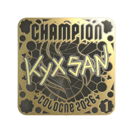 Sticker | kyxsan (Gold, Ranked) | Cologne 2026