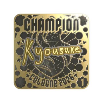 Sticker | kyousuke (Gold, Ranked) | Cologne 2026