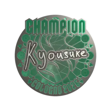 Наклейка | kyousuke (металлическая, чемпион) | Кёльн-2026