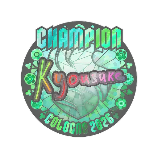 Sticker | kyousuke (Holo, Champion) | Cologne 2026