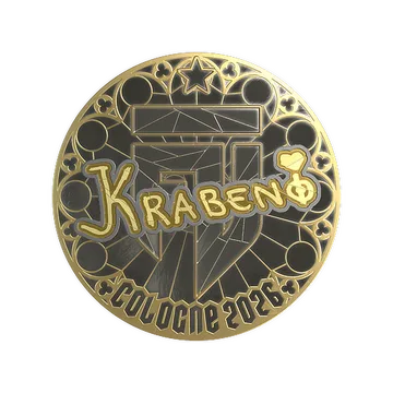 Sticker | Krabeni (Gold) | Cologne 2026