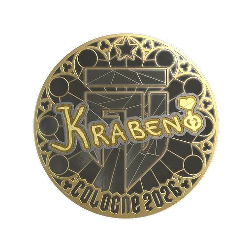 Sticker | Krabeni (Gold) | Cologne 2026