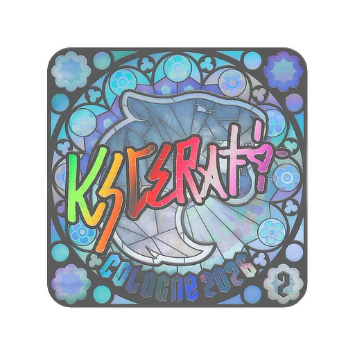 Sticker | KSCERATO (Holo, Ranked) | Cologne 2026