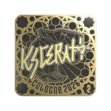 Sticker | KSCERATO (Gold, Ranked) | Cologne 2026