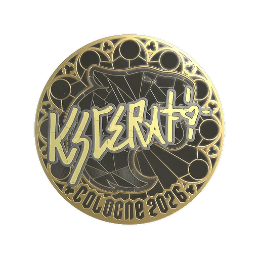 Sticker | KSCERATO (Gold) | Cologne 2026