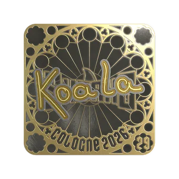 Sticker | koala (Gold, Ranked) | Cologne 2026