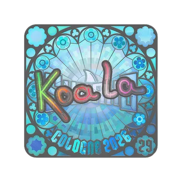 Sticker | koala (Holo, Ranked) | Cologne 2026