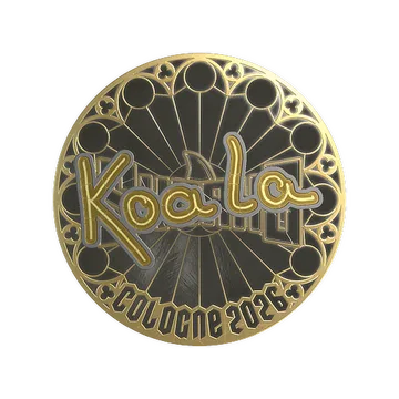 Sticker | koala (Gold) | Cologne 2026