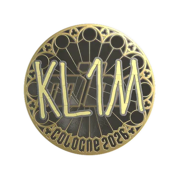 Sticker | kl1m (Gold) | Cologne 2026