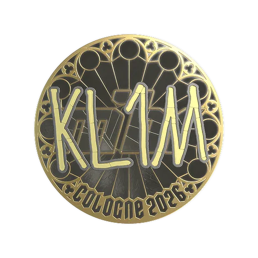 Sticker | kl1m (Gold) | Cologne 2026