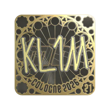 Sticker | kl1m (Gold, Ranked) | Cologne 2026