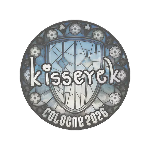 Наклейка | kisserek | Кёльн-2026