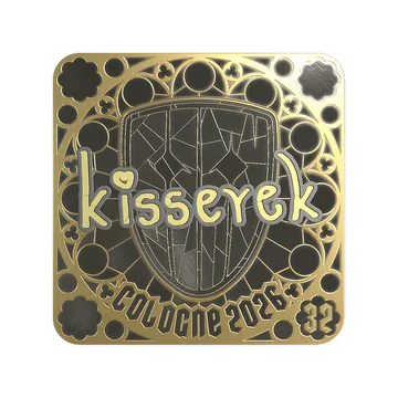 Sticker | kisserek (Gold, Ranked) | Cologne 2026