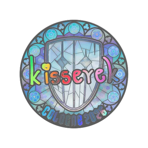 Sticker | kisserek (Holo) | Cologne 2026