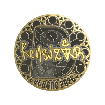 Sticker | kensizor (Gold) | Cologne 2026