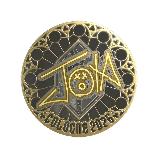 Sticker | JOTA (Gold) | Cologne 2026