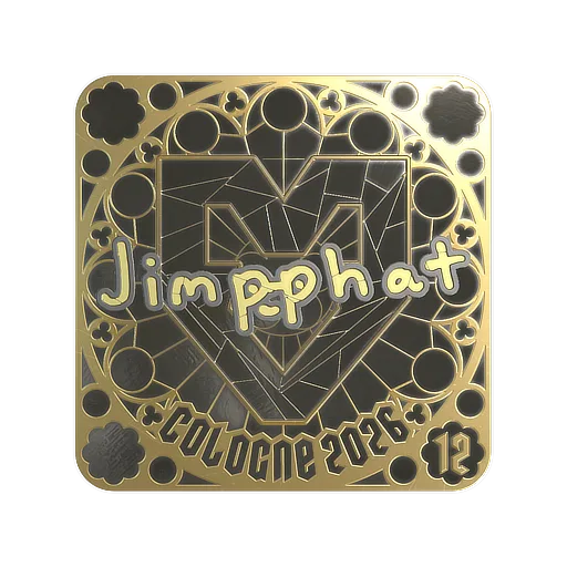 Наклейка | Jimpphat (золотая, итоговая) | Кёльн-2026