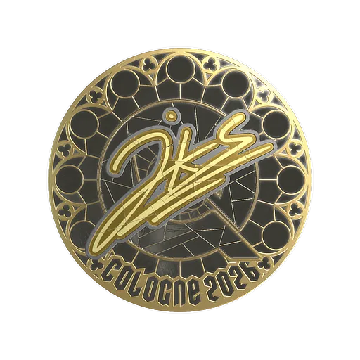 Sticker | jks (Gold) | Cologne 2026