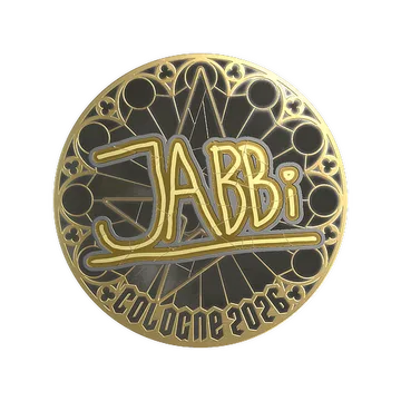 Sticker | jabbi (Gold) | Cologne 2026