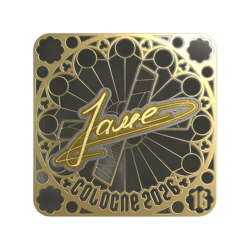 Наклейка | Jame (золотая, итоговая) | Кёльн-2026