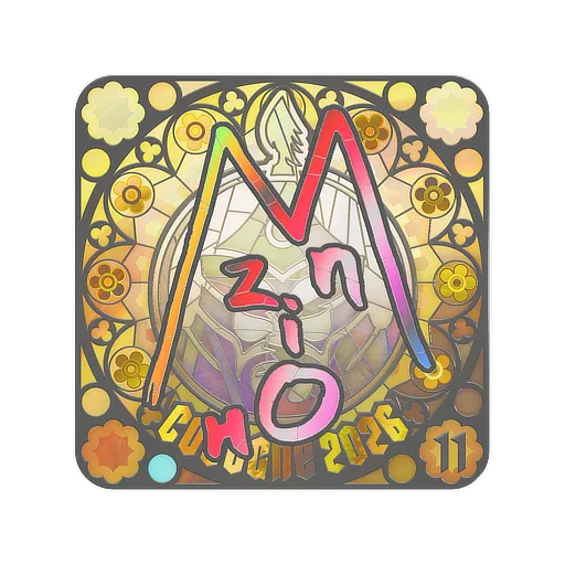 Sticker | mzinho (Holo, Ranked) | Cologne 2026