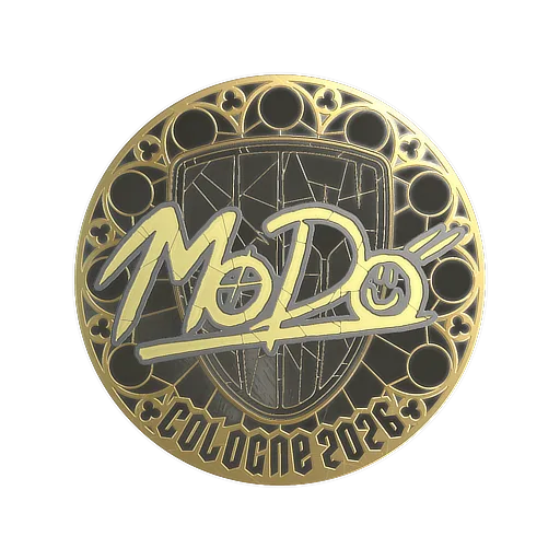 Sticker | MoDo (Gold) | Cologne 2026