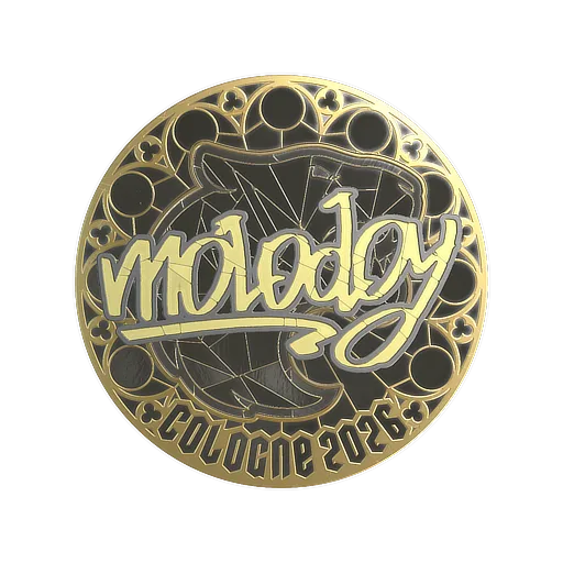 Sticker | molodoy (Gold) | Cologne 2026
