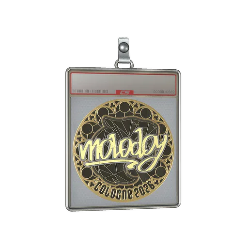 Sticker Slab | molodoy (Gold) | Cologne 2026