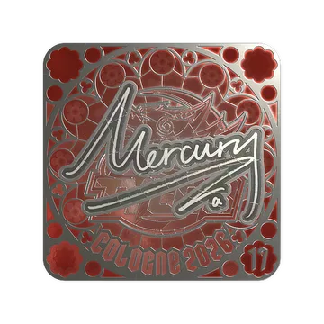 Sticker | Mercury (Foil, Ranked) | Cologne 2026