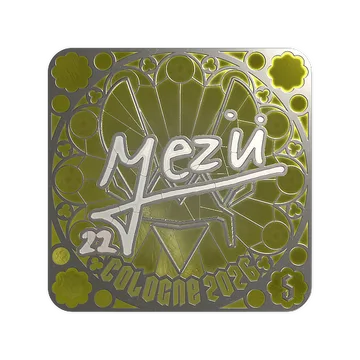 Sticker | mezii (Foil, Ranked) | Cologne 2026