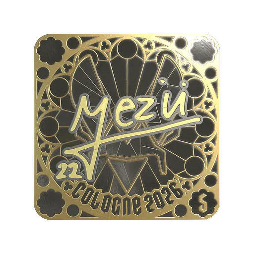 Sticker | mezii (Gold, Ranked) | Cologne 2026