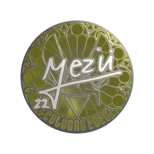 Sticker | mezii (Foil) | Cologne 2026