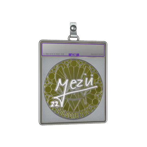 Sticker Slab | mezii (Foil) | Cologne 2026