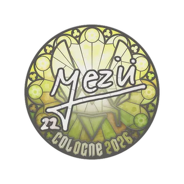Sticker | mezii | Cologne 2026