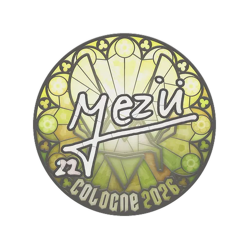 Наклейка | mezii | Кёльн-2026