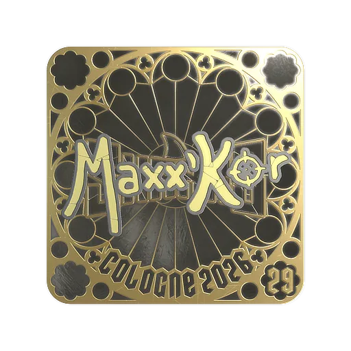 Sticker | maxxkor (Gold, Ranked) | Cologne 2026