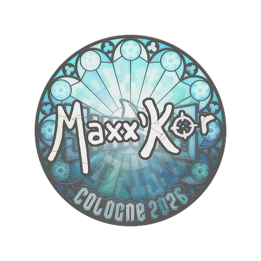 Наклейка | maxxkor | Кёльн-2026