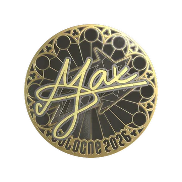 Sticker | max (Gold) | Cologne 2026