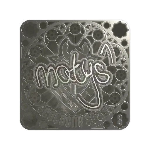 Наклейка | MATYS (металлическая, итоговая) | Кёльн-2026