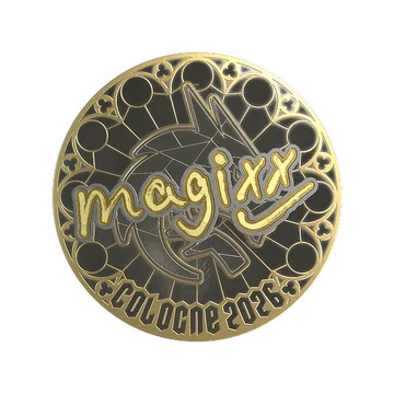 Sticker | magixx (Gold) | Cologne 2026